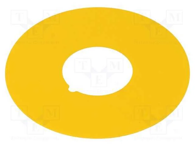 Apoio de Advert&ecirc;ncia, 22mm, Aber.Mont: 22,5mm, : 60mm, Pvc