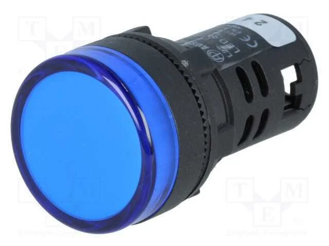 Luz de Indica&ccedil;&atilde;o, 22mm, L22, -20&divide;60c, Ilum: Led, 24vdc, 22,5mm