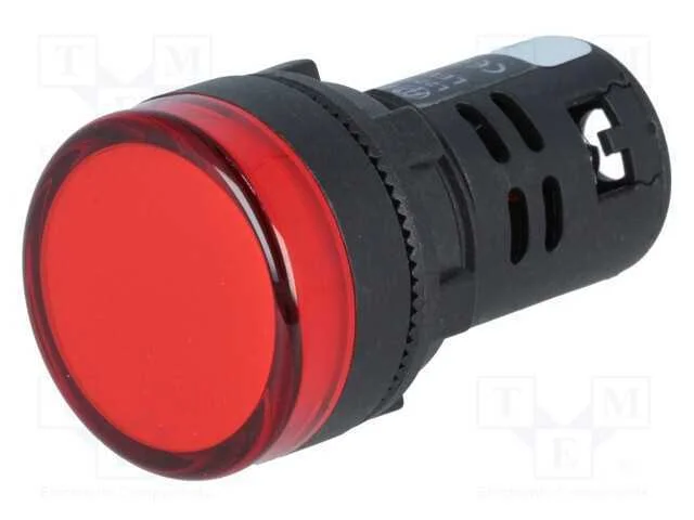 Luz de Indica&ccedil;&atilde;o, 22mm, L22, -20&divide;60c, Ilum: Led, 24vdc, 22,5mm