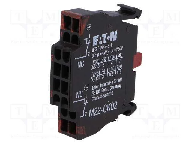Componente de pino, 22mm, RMQ-Titan, -25&divide;70C, Con.