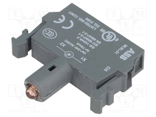 Componente de Ilumina&ccedil;&atilde;o, 22mm, Ilum: Led, Frontal, 24vac, 24vdc