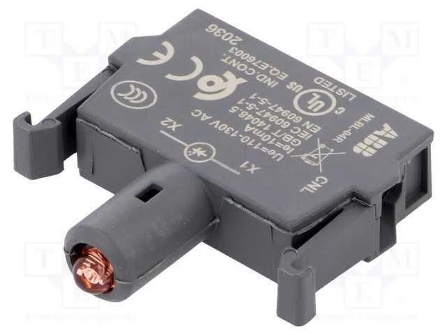 Componente de Ilumina&ccedil;&atilde;o, 22mm, Ilum: Led, Frontal, 110&divide;130vac