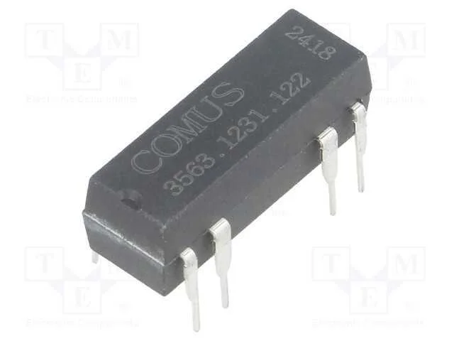 Rel&eacute;: de palheta, SPDT, Ubobina : 12VDC, 400mA, m.