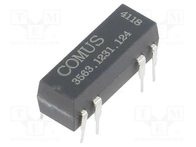 Rel&eacute;: de Palheta, Spdt, Ubobina : 12vdc, 400ma, Max.100vdc, 5w, Tht