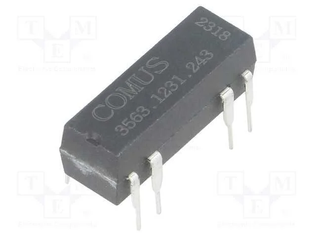 Rel&eacute;: de Palheta, Spdt, Ubobina : 24vdc, 400ma, Max.100vdc, 5w, Tht