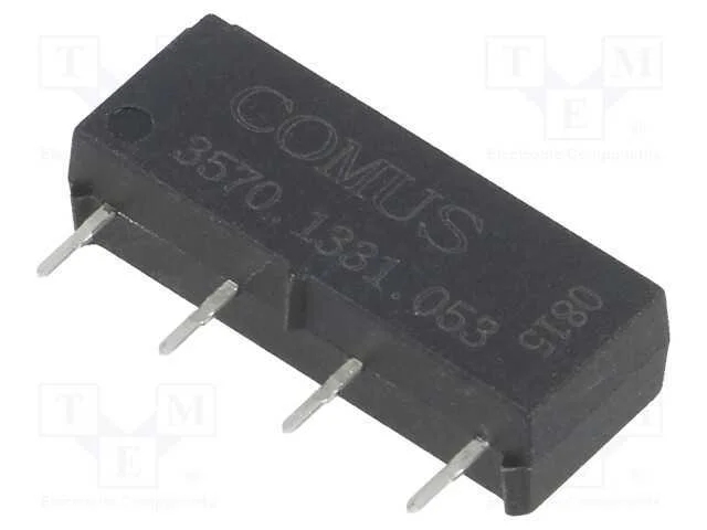 Rel&eacute;: de palheta, SPST-NO, Ubobina : 5VDC, 500mA,.
