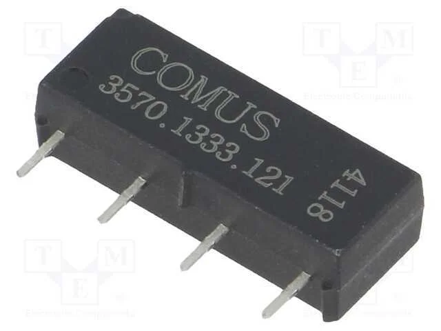Rel&eacute;: de Palheta, Spst-No, Ubobina : 12vdc, 500ma, Max.200vdc, 10w