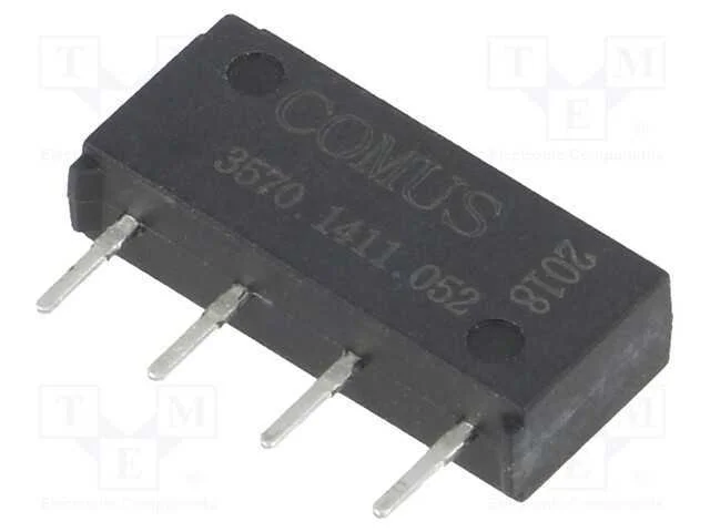 Rel&eacute;: de Palheta, Spst-No, Ubobina : 5vdc, 500ma, Max.200vdc, 10w
