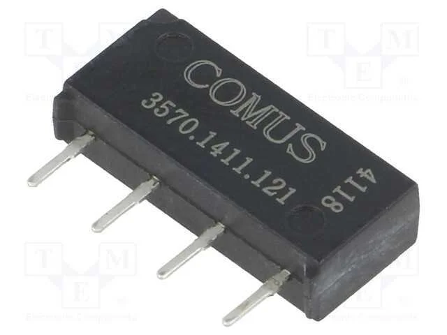 Rel&eacute;: de Palheta, Spst-No, Ubobina : 12vdc, 500ma, Max.200vdc, 10w