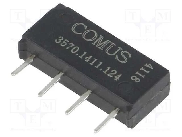Rel&eacute;: de Palheta, Spst-No, Ubobina : 12vdc, 500ma, Max.200vdc, 10w