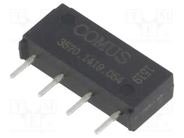 Rel&eacute;: de Palheta, Spst-No, Ubobina : 5vdc, 500ma, Max.200vdc, 10w