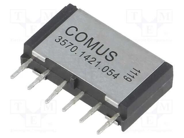 Rel&eacute;: de Palheta, Dpst-No, Ubobina : 5vdc, 500ma, Max.200vdc, 10w