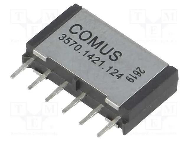 Rel&eacute;: de Palheta, Dpst-No, Ubobina : 12vdc, 500ma, Max.200vdc, 10w