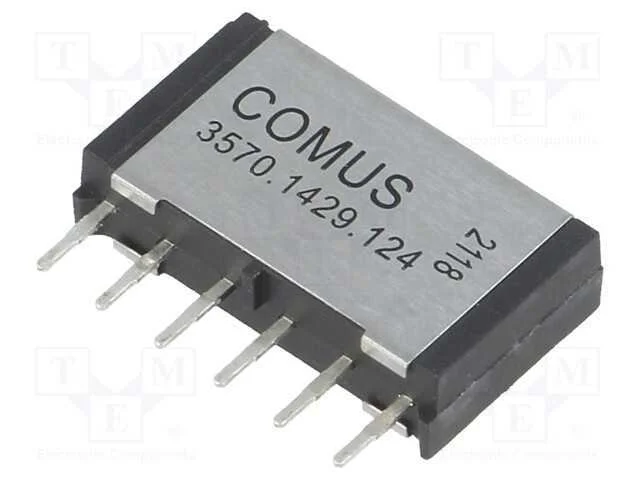 Rel&eacute;: de Palheta, Dpst-No, Ubobina : 12vdc, 1a, Max.200vdc, 15w