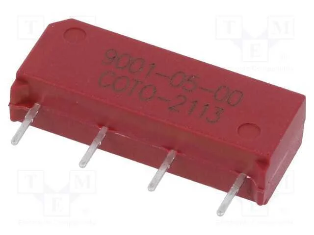 Rel&eacute;: de Palheta, Spst-No, Ubobina : 5vdc, 0,5a, Max.200vdc, 10w
