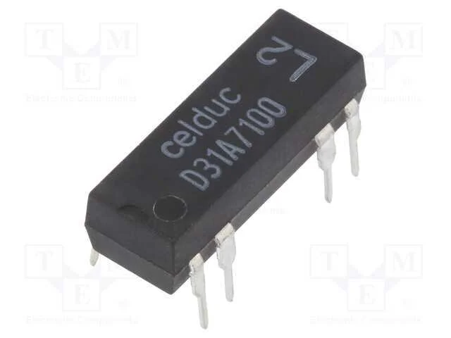 Rel&eacute;: de Palheta, Spst-No, Ubobina : 24vdc, 1a, Max.100vdc, 10w