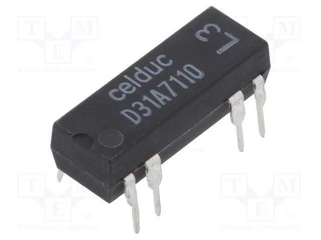 Rel&eacute;: de Palheta, Spst-No, Ubobina : 24vdc, 1a, Max.100vdc, 10w