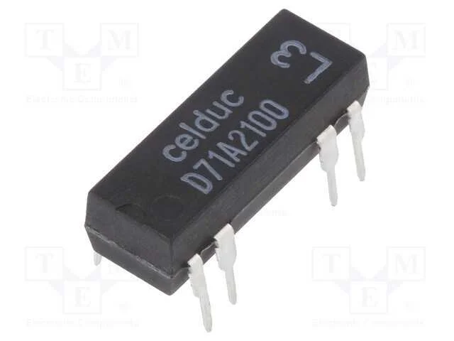 Rel&eacute;: de Palheta, Spst-No, Ubobina : 5vdc, 1a, Max.100vdc, 10w, Pcb