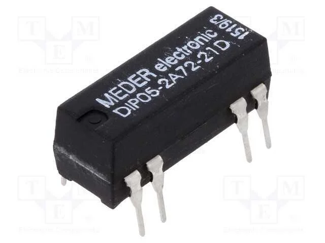 Rel&eacute;: de Palheta, Dpst-No, Ubobina : 5vdc, 1a, Max.200vdc, 125mw