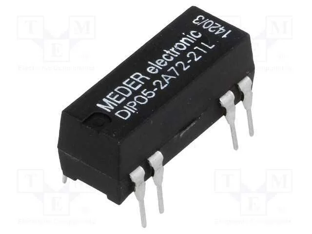 Rel&eacute;: de Palheta, Dpst-No, Ubobina : 5vdc, 1a, Max.200vdc, 125mw