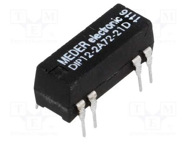 Rel&eacute;: de Palheta, Dpst-No, Ubobina : 12vdc, 1a, Max.200vdc, 290mw