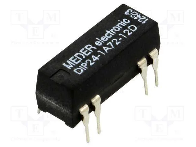 Rel&eacute;: de Palheta, Spst-No, Ubobina : 24vdc, 1a, Max.200vdc, 290mw
