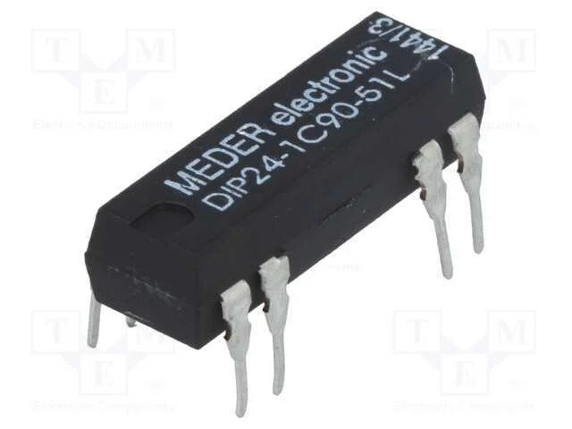 Rel&eacute;: de Palheta, Spdt, Ubobina : 24vdc, 0,5a, Max.100vdc, 290mw