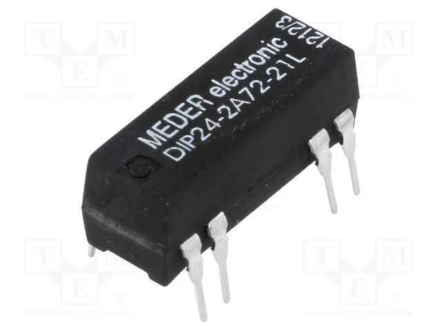 Rel&eacute;: de Palheta, Dpst-No, Ubobina : 24vdc, 1a, Max.200vdc, 290mw