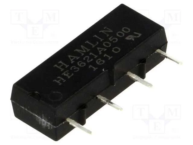 Rel&eacute;: de Palheta, Spst-No, Ubobina : 5vdc, 500ma, Max.200vdc, 10w
