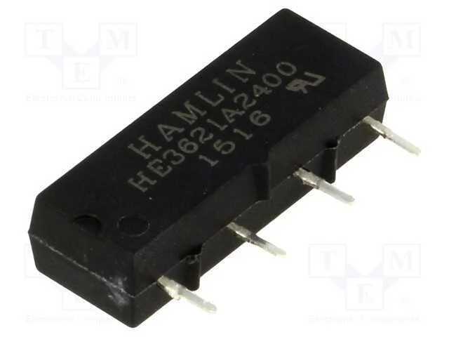 Rel&eacute;: de Palheta, Spst-No, Ubobina : 24vdc, 500ma, Max.200vdc, 10w