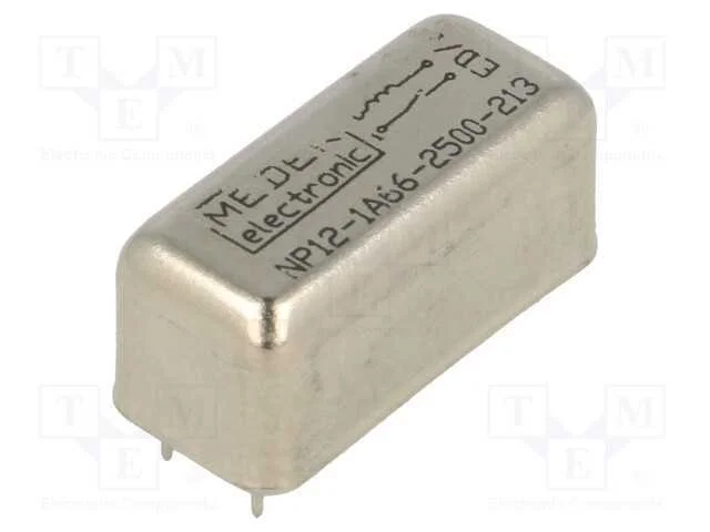 Rel&eacute;: de Palheta, Spst-No, Ubobina : 12vdc, 1,25a, Max.200vdc, 10w