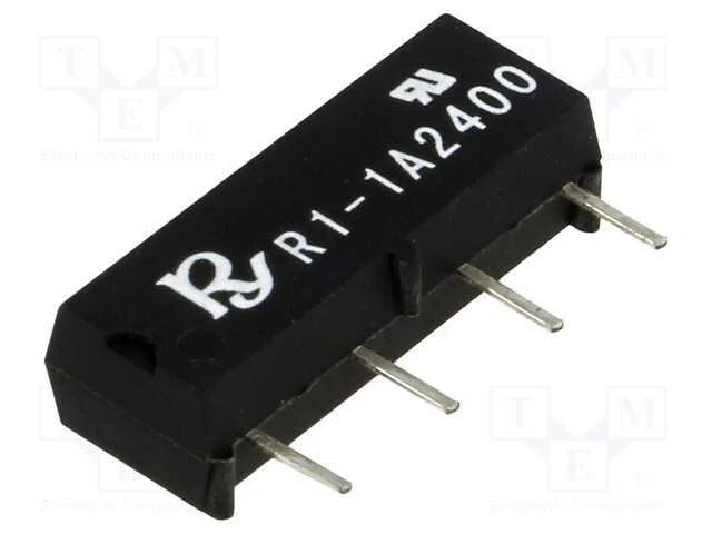 Rel&eacute;: de Palheta, Spst-No, Ubobina : 24vdc, 1a, Max.250vdc, 10va