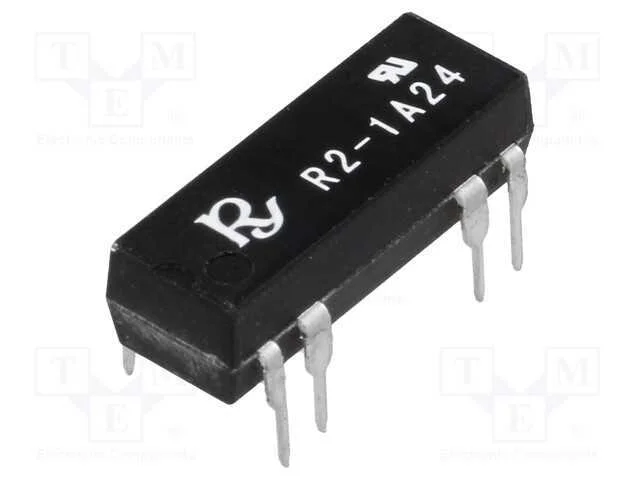 Rel&eacute;: de Palheta, Spst-No, Ubobina : 24vdc, 1a, Max.250vdc, 10va