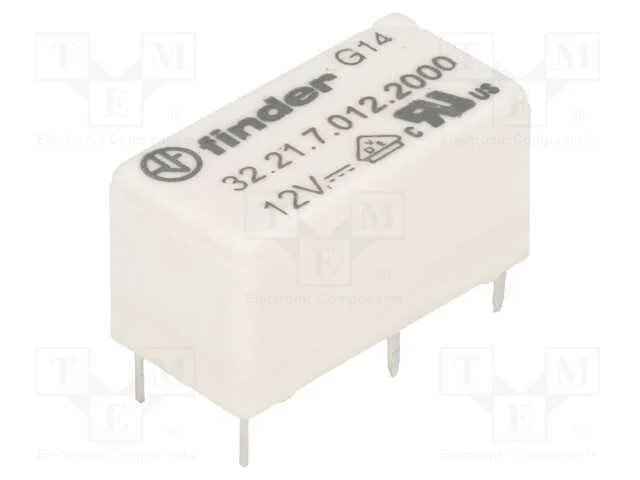 Rel&eacute;: Eletromagn&eacute;tico, Spdt, Ubobina : 12vdc, Icontactos Max: 15a