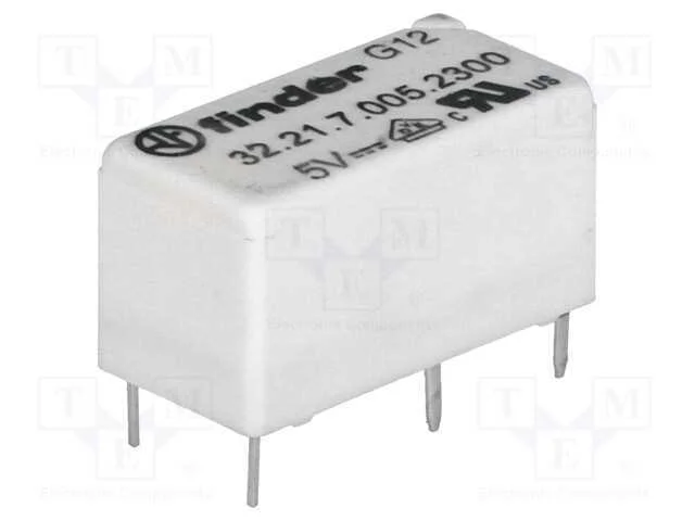 Rel&eacute;: Eletromagn&eacute;tico, Spst-No, Ubobina : 5vdc, 6a/250vac, Pcb