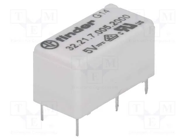 Rel&eacute;: Eletromagn&eacute;tico, Spdt, Ubobina : 5vdc, Icontactos Max: 15a