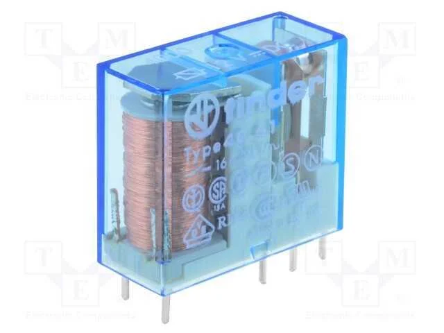 Rel&eacute;: Eletromagn&eacute;tico, Spdt, Ubobina : 12vdc, Icontactos Max: 30a