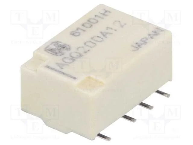 Rel&eacute;: Eletromagn&eacute;tico, Dpdt, Ubobina : 12vdc, Icontactos Max: 2a