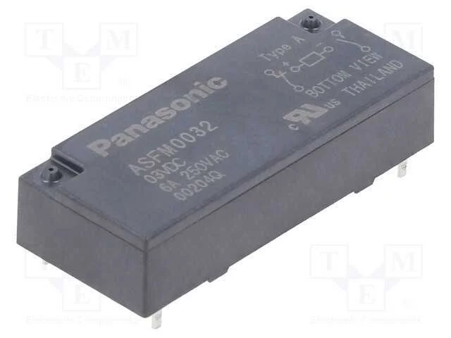 Rel&eacute;: Miniatura, Nc + No, Ubobina : 3vdc, 6a, 4a/250vac, 4a/30vdc