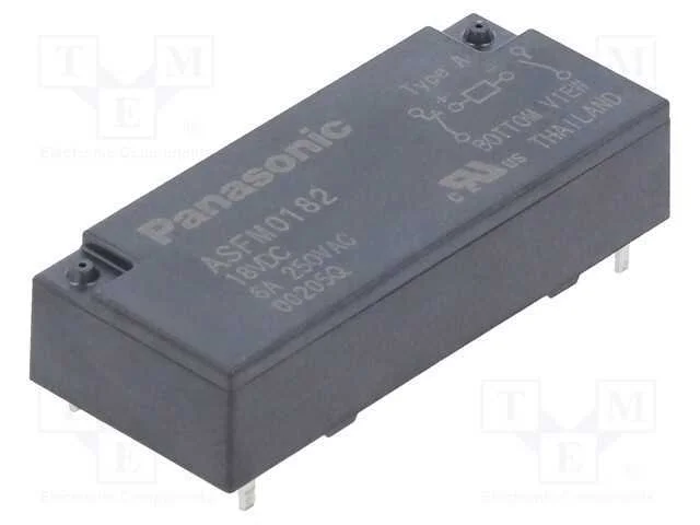 Rel&eacute;: Miniatura, Nc + No, Ubobina : 18vdc, 6a, 4a/250vac, 4a/30vdc
