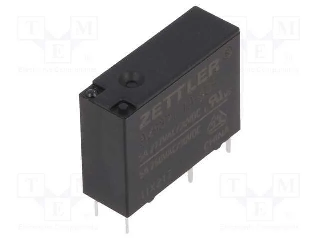 Rel&eacute;: Eletromagn&eacute;tico, Spst-No, Ubobina : 5vdc, 5a, 5a/277vac, Pcb