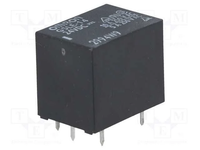 Rel&eacute;: Eletromagn&eacute;tico, Spdt, Ubobina : 24vdc, Icontactos Max: 10a