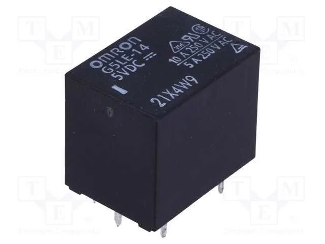 Rel&eacute;: eletromagn&eacute;tico, SPDT, Ubobina : 5VDC, Icon.