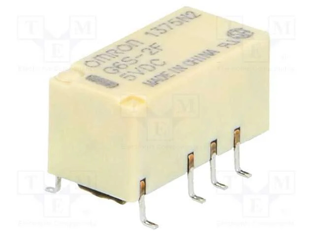 Rel&eacute;: eletromagn&eacute;tico, DPDT, Ubobina : 5VDC, Icon.