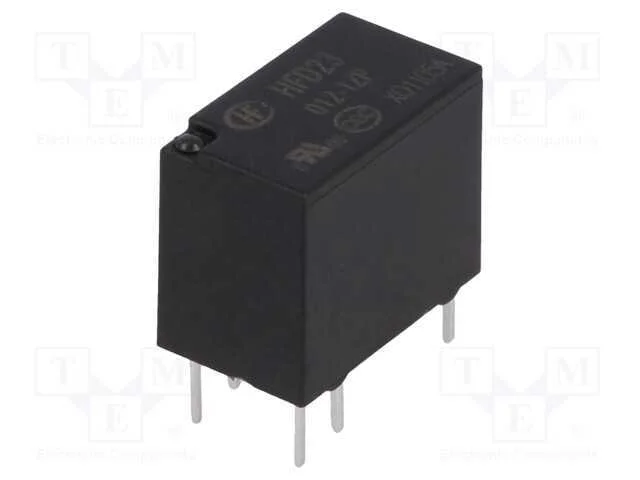 Rel&eacute;: Eletromagn&eacute;tico, Spdt, Ubobina : 12vdc, 2a, 0,5a/125vac, Pcb
