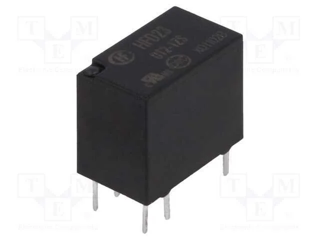 Rel&eacute;: Eletromagn&eacute;tico, Spdt, Ubobina : 12vdc, 2a, 0,5a/125vac, Pcb