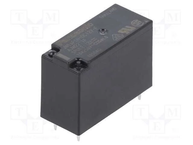 Rel&eacute;: Eletromagn&eacute;tico, Spst-No, Ubobina : 12vdc, 10a/250vac, 270o