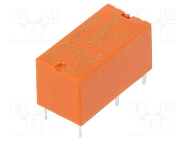 Rel&eacute;: Eletromagn&eacute;tico, Spdt, Ubobina : 12vdc, Icontactos Max: 5a