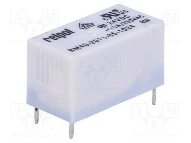 Rel&eacute;: Eletromagn&eacute;tico, Spdt, Ubobina : 24vdc, 5a, 5a/250vac, Pcb
