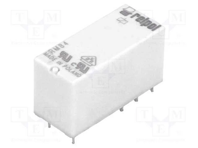 Rel&eacute;: Eletromagn&eacute;tico, Dpdt, Ubobina : 24vdc, 8a, 8a/250vac, Pcb